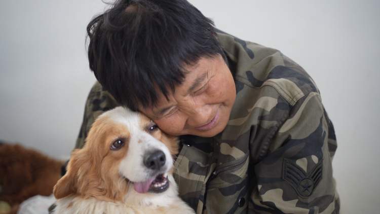 一人，十年，两千只流浪狗，她与它们在同一屋檐下共处