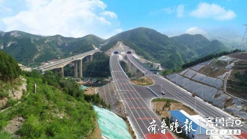 滨莱高速淄博西至莱芜段主线已具备通车条件，施工难度创纪录