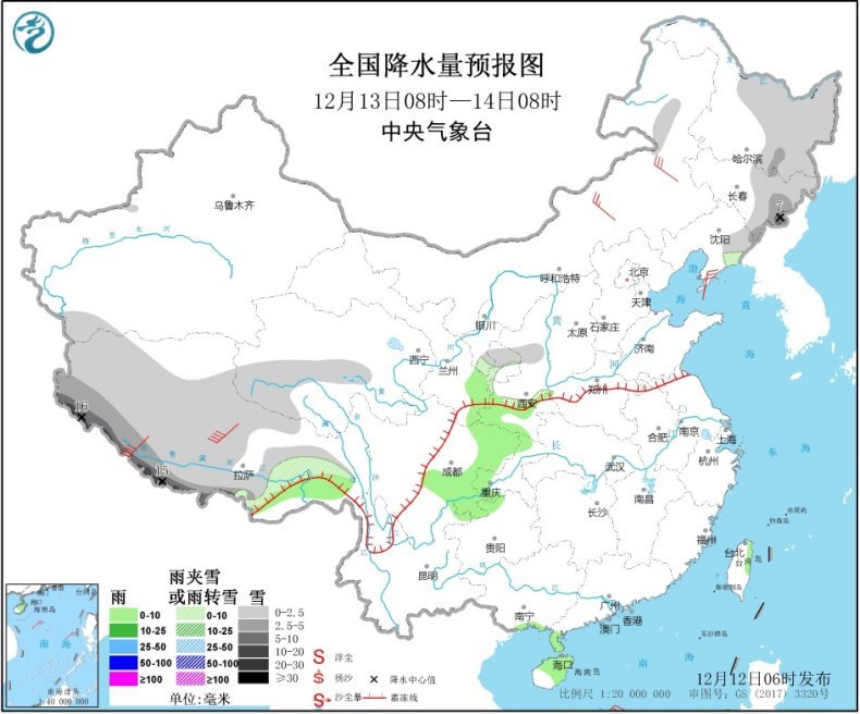 全国雨雪总体稀少 南方异常温暖历史罕见