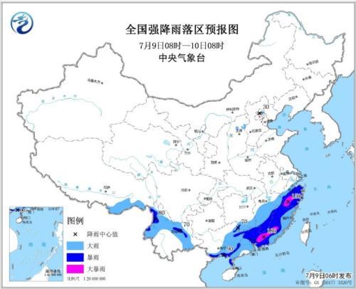 江南华南等地仍有强降雨 华北黄淮等地多雷阵雨天气