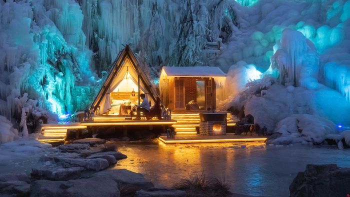 雪落冬藏！九如山迎来鹅毛大雪，银装素裹美如画