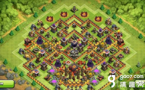 部落冲突10本最强防御布阵攻略