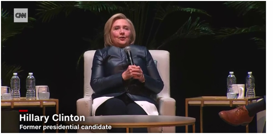 希拉里谈阿桑奇被捕:他需要为自己做过的事情负责