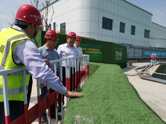 济南推广“花园式”建筑工地 提高治尘水平