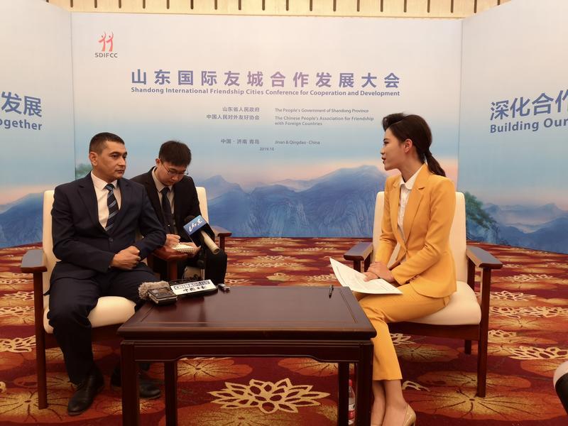 在齐鲁大地寻求合作共赢机遇！国际友城大会媒体访谈会举行