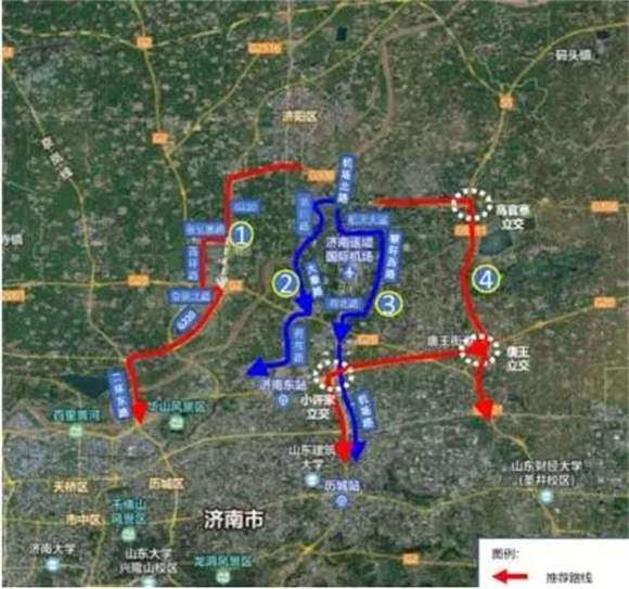 今起，济南这两条路封闭施工，绕行路线公布