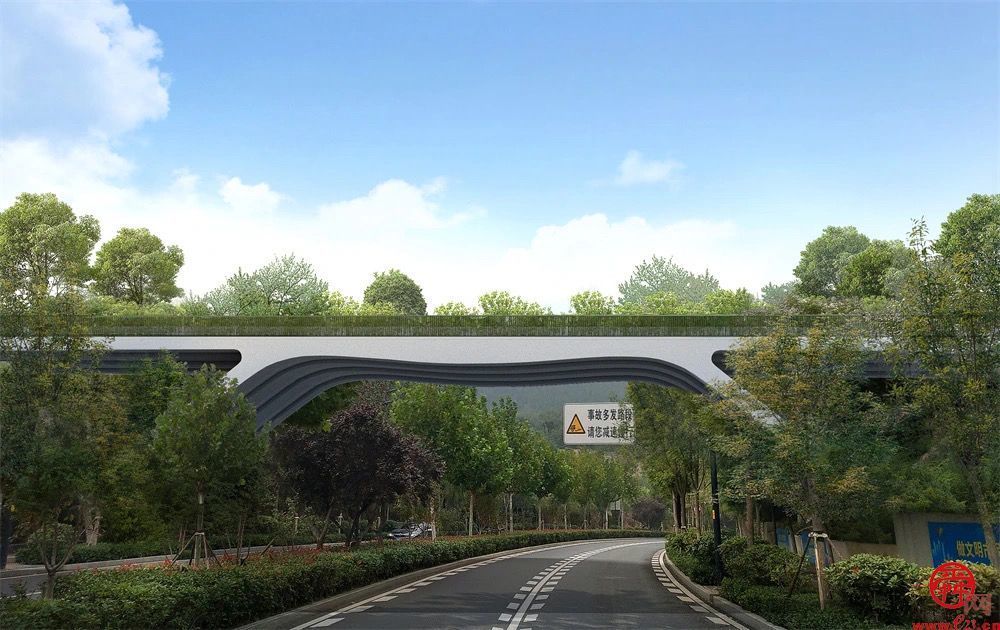 济南生态绿化项目｜“山东省第一绿色生态桥”佛慧山绿道连接桥今年8月底竣工