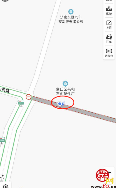 【啄木鸟在行动】章丘区兴和石化配件厂附近渣土裸露 防尘措施有待加强