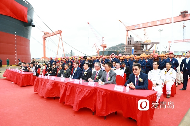 20.6万吨！青岛造船厂重整后续造的首艘大型船舶命名