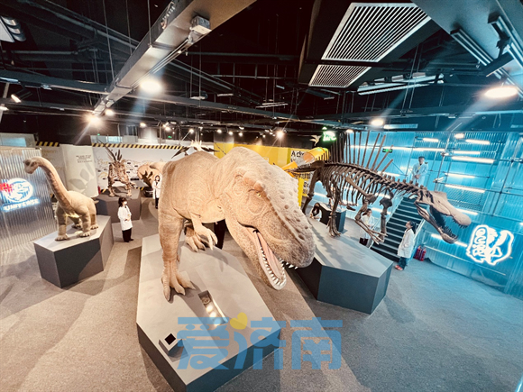 秒回侏罗纪！#DINOLAB 恐龙实验室首次登陆济南