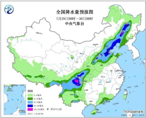 华北东北等地将有较强降水 黄淮及其以南地区高温持续