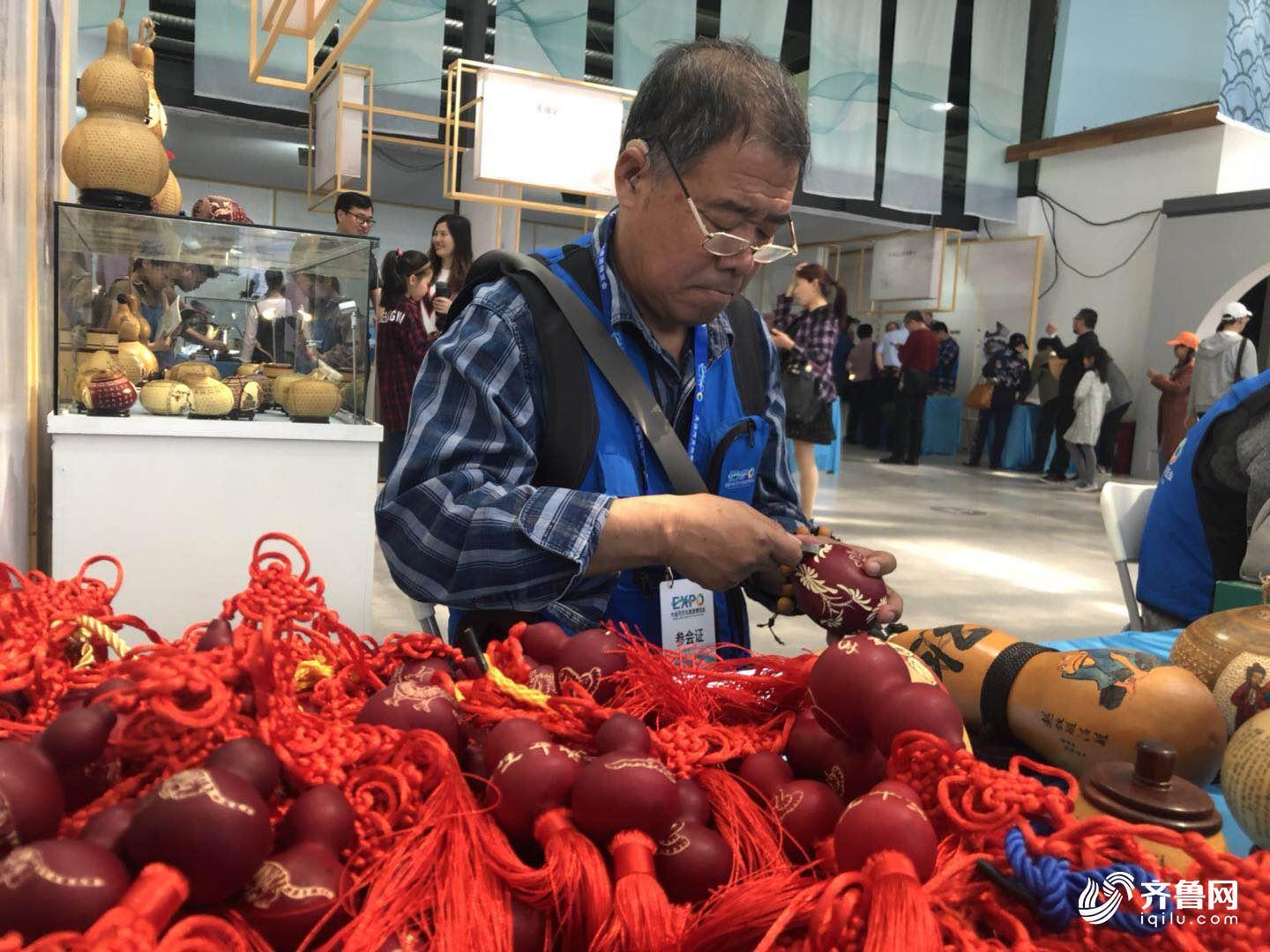 东昌葫芦、鲁锦…来看大运河博览会上山东非遗项目