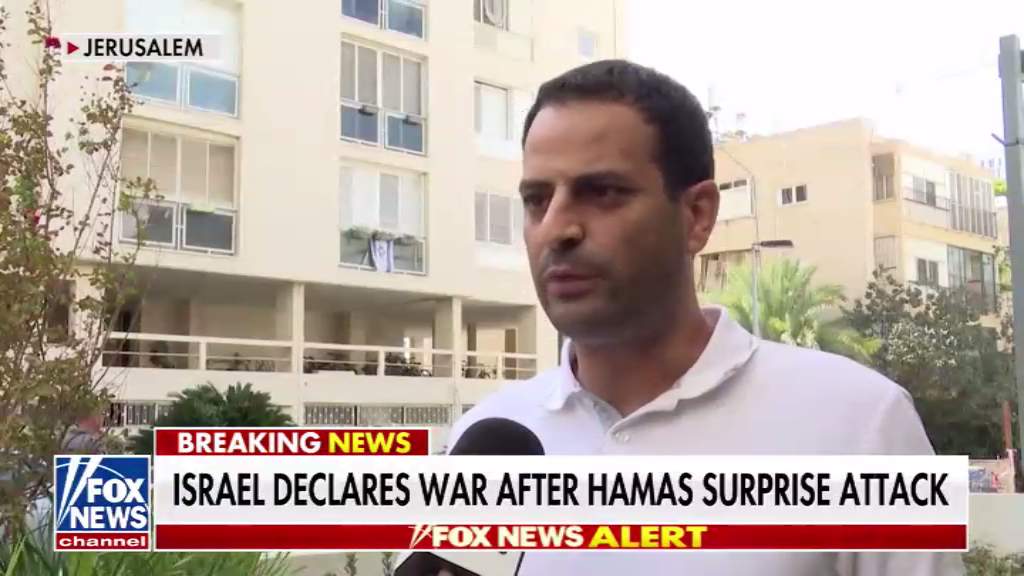 大事看总台！总台记者直击巴以冲突现场