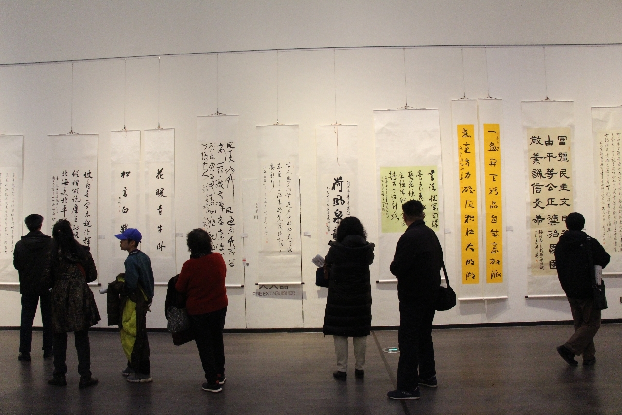 材料之美：元月4-6日来山东出版美术馆看书法双年展吧