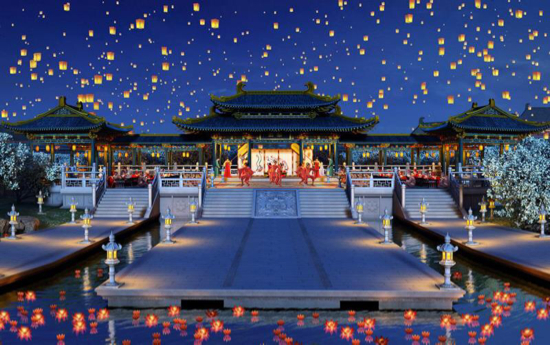 【晒晒美好山东】万人向祖国表白！方特东方神画国庆“引燃”游客中国心