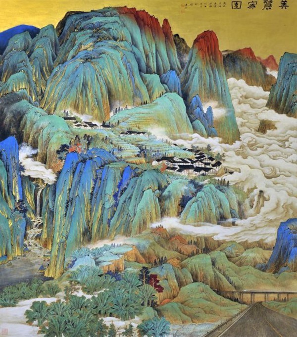 “青绿山水”两岸走“千里江山”画中游 快来山东文博会足不出户“游山玩水”