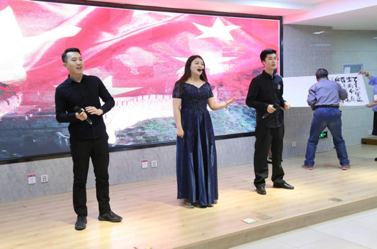 济南税务青年以舞台剧纪念五四运动100年