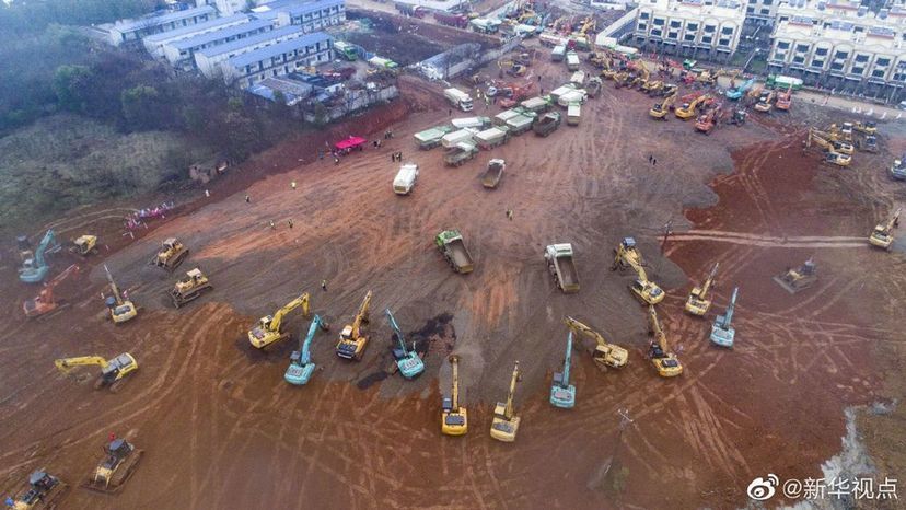 武汉“小汤山”医院定名火神山医院 可容纳1000张床位