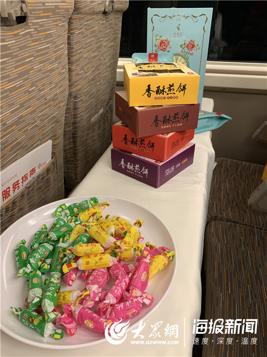 鲁南高铁里的泉城“味道”频频吸睛
