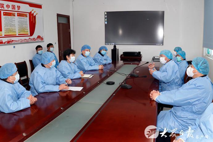 刘家义龚正在济宁调研疫情防控工作