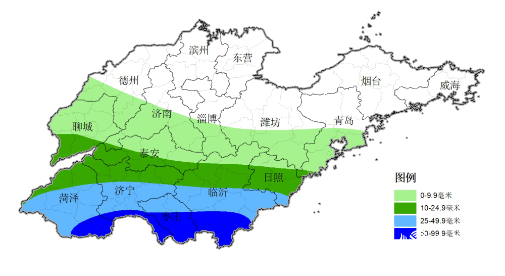 大到暴雨！山东中南部这4市16日晚雨大 需防范农田积水