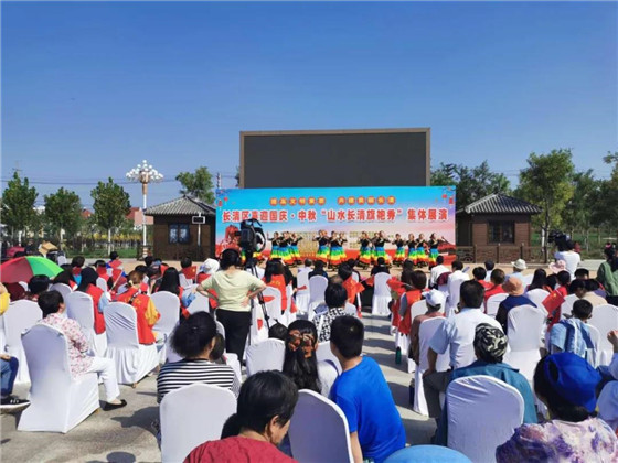 长清区举办喜迎国庆·中秋“山水长清旗袍秀”大型展演活动