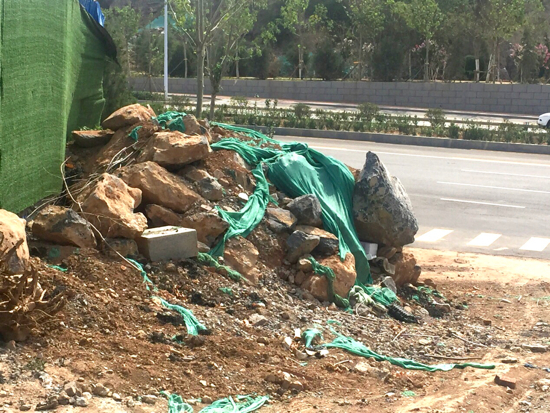 【啄木鸟在行动】凤岐路与殷陈南路交汇处南100米东侧存在扬尘隐患