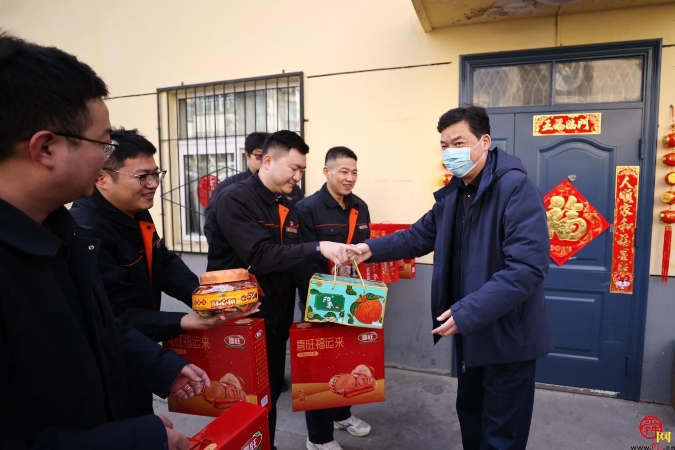 济南市住建局走访慰问春节坚守岗位的供热燃气一线职工