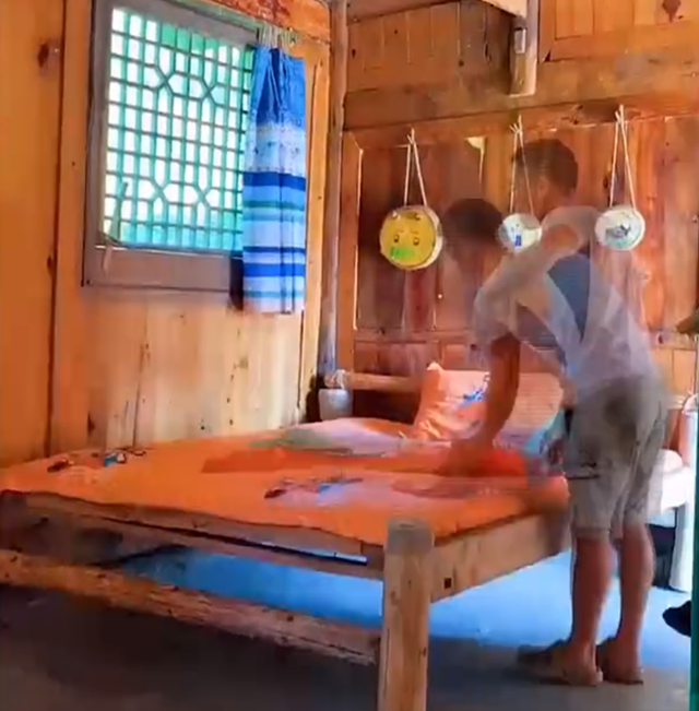 打工爸为4岁留守儿子改造房间|浓浓的爱！打工爸为4岁留守儿子改造房间，改造后充满温馨感