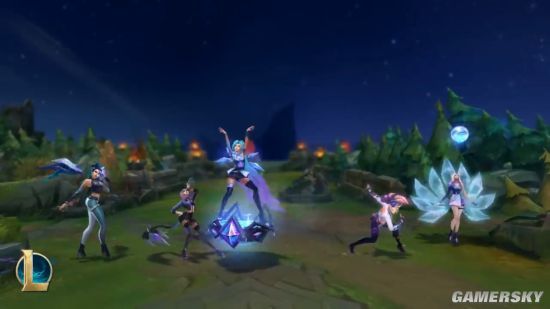 《英雄联盟》新英雄萨勒芬妮独有音乐系统演示 星籁歌姬闪耀全场