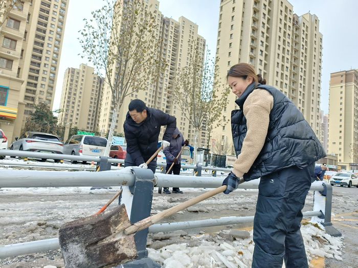 雪中，你的最美身影！