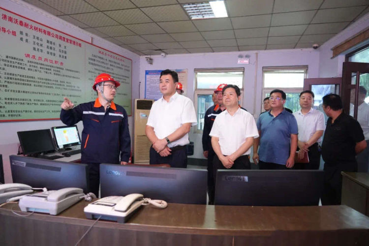 章丘区委书记马志勇、区长边祥为带队督导检查地下矿山安全生产工作