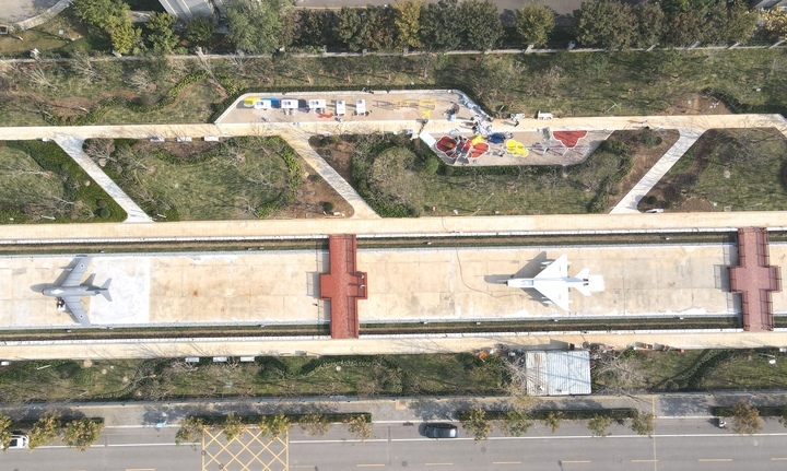 济南首家“机场文化”主题公园亮相，多架“飞机”已入驻