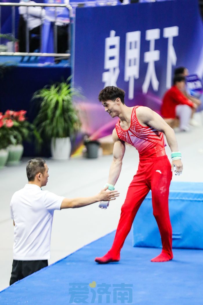 山东体操队进入2023全国体操锦标赛男子团体决赛