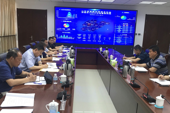 济南市体育局到12345市民服务热线进行调研