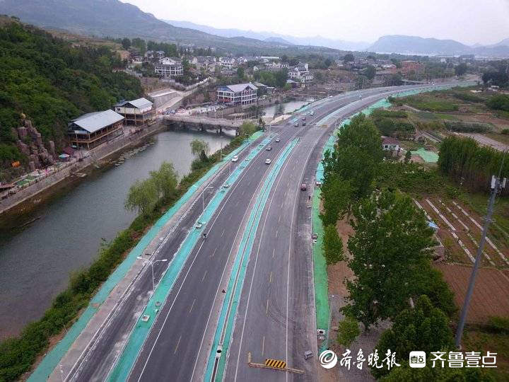 济南南山的新通衢大道 省道103扩建最新进展