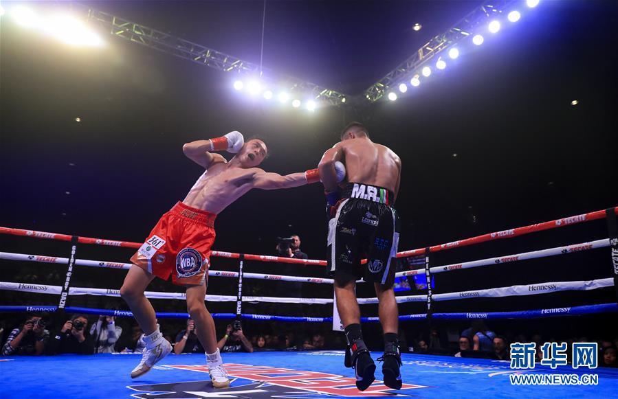 徐灿卫冕WBA羽量级世界拳王头衔
