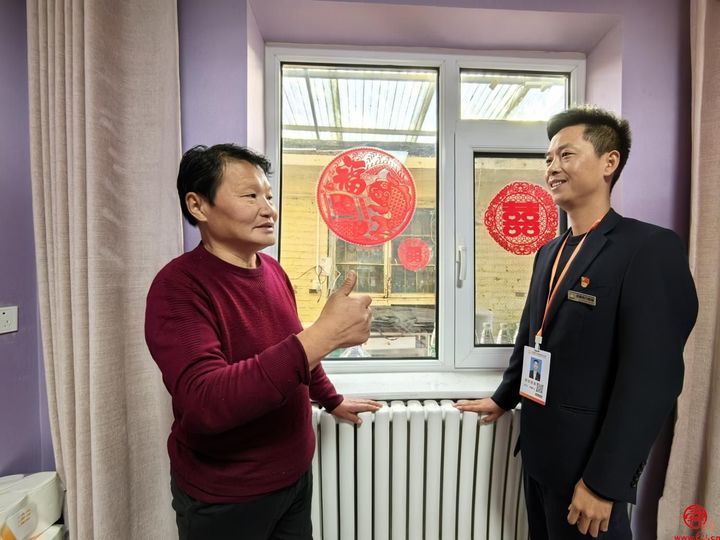 报装管家全程代办 西十里河百余户居民用上暖气