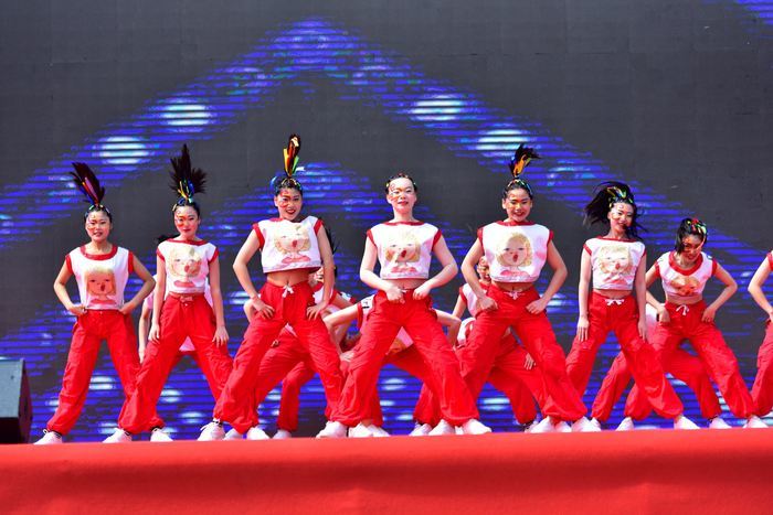 济南长清第一届大学生文化艺术节 在济南园博园开幕