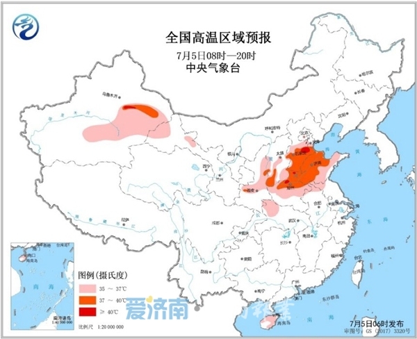 6～7级大风吹，气温还是高!降温10℃的“退烧雨”今夜到