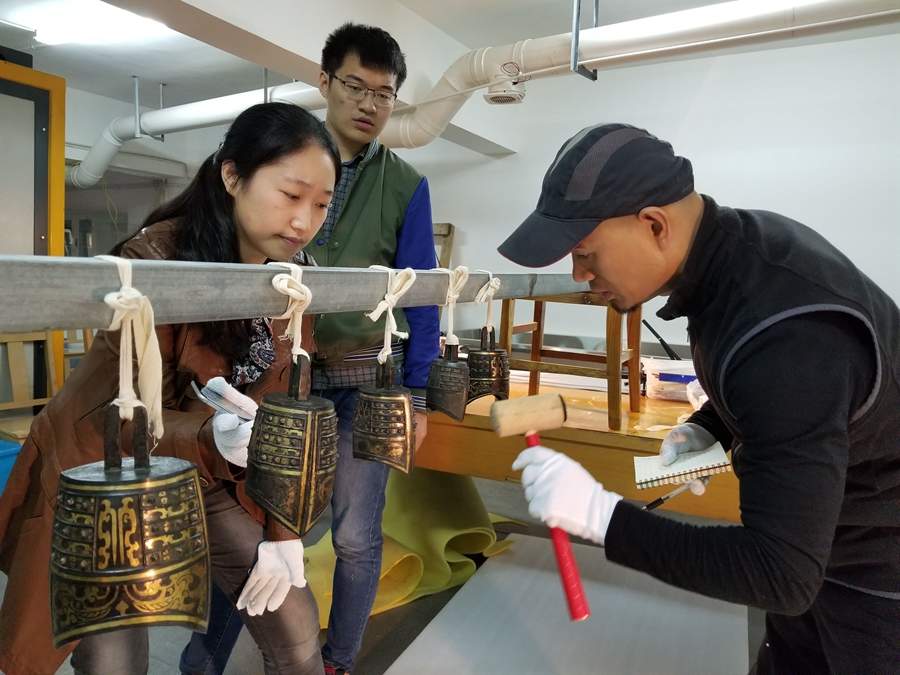 海昏侯墓出土编钟排序错位,怎么发现的?