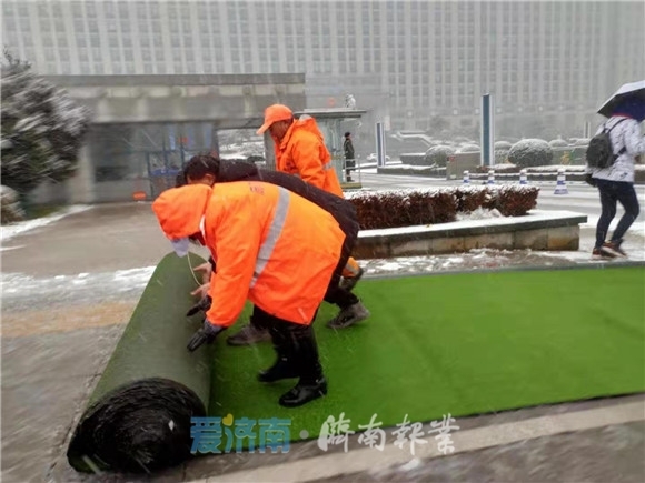 雪情就是命令丨守护安全，济南各级各部门奋斗在现场