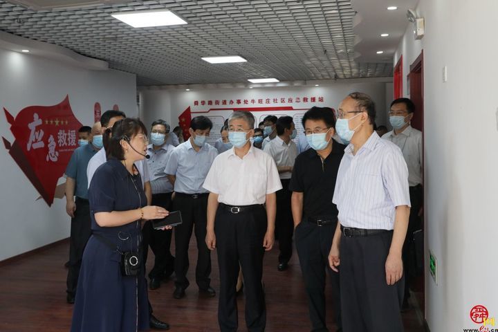 省人大常委会来济检查安全生产及应急管理“两法两条例”贯彻实施情况