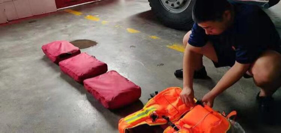 槐荫大队迅速落实支队“8.10”会议精神全力做好“利奇马”台风应急救援工作