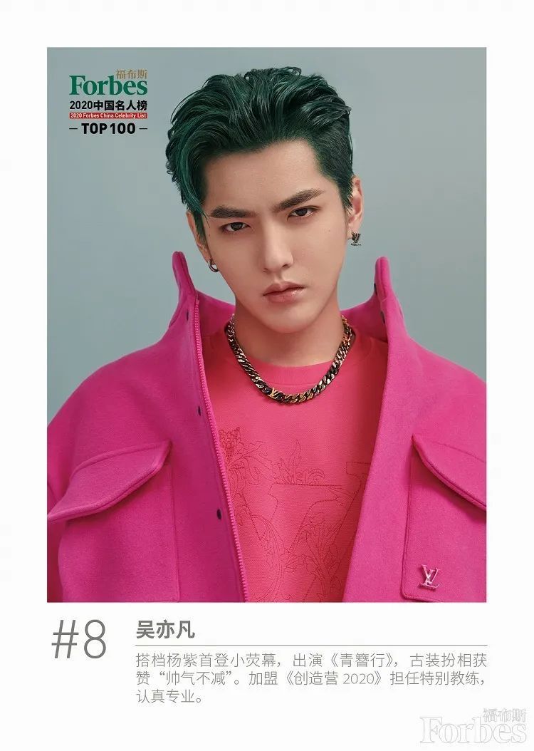 福布斯中国发布2020名人榜|厉害了！福布斯中国发布2020名人榜，易烊千玺荣登榜首