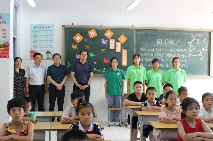济南幼高专校领导深入暑期三下乡社会实践活动一线看望支教师生