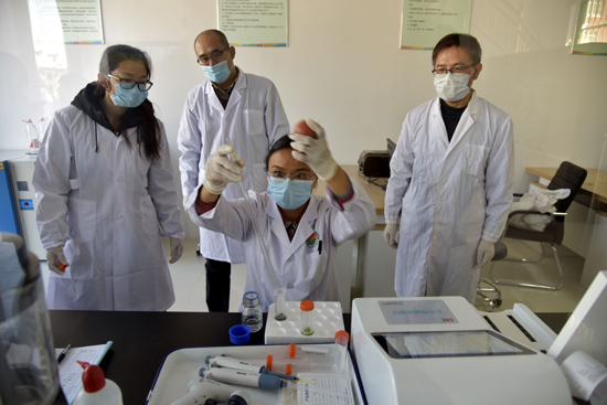 乡村振兴进行时组图｜省农科院技术专家新年赶赴第一书记帮包村送培训