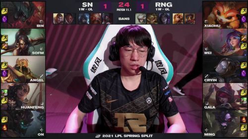 春之虎帝归来，小虎解锁2000杀成就，RNG2:1击败SN