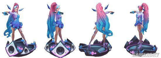 《英雄联盟》新英雄萨勒芬妮独有音乐系统演示 星籁歌姬闪耀全场