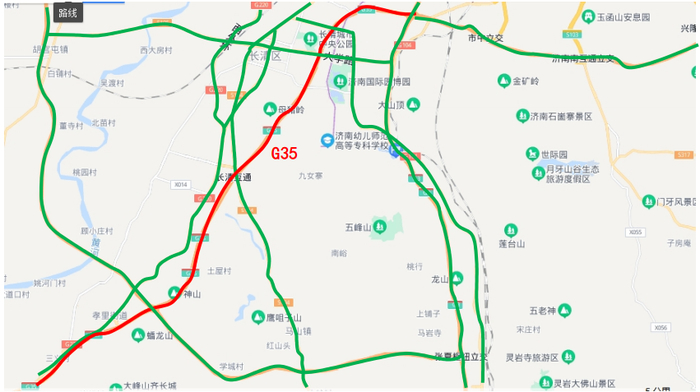 12月26日起，济广高速公路改扩建工程济南段济南方向禁止通行